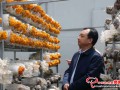 Gansu Longnan Inspection Team gave inspection acceptance to deep-processing mushroom project